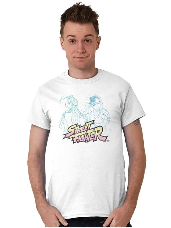 Cammy Chun-Li Gamer Men's Graphic T Shirt Tees Brisco Brands 2X