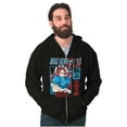 thumbnail image 1 of Street Fighter Chun Li Born Fly Zip Up Hoodie Men's Women's Brisco Brands S, 1 of 6