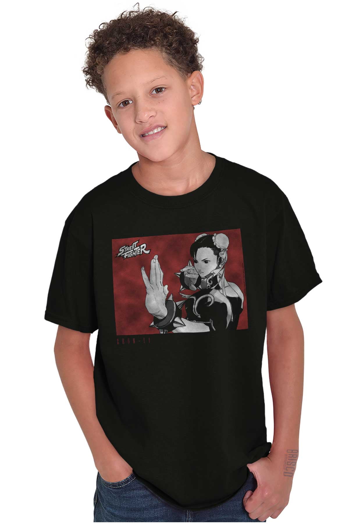 Street Fighter Chun Li Game Character Crewneck T Shirts Boy Girl Teen ...
