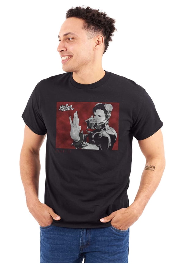 Chun Li Game Character Men's Graphic T Shirt Tees Brisco Brands M