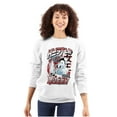 thumbnail image 1 of Street Fighter Chun Li Hustle Queen Women Crewneck Sweatshirt Brisco Brands M, 1 of 6