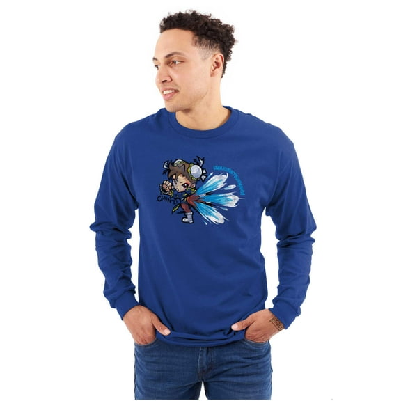 Street Fighter Chun-Li Lightning Kick Long Sleeve TShirt Men Women Brisco Brands X