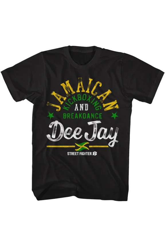 Street Fighter Dee Jay Gaming Graphic Tee Unisex T-Shirt, S-5XL