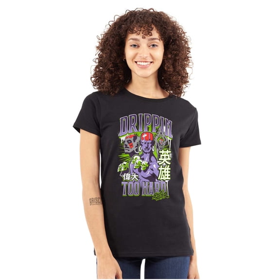 Street Fighter Dhalsim Drippin Hard Women's T Shirt Ladies Tee Brisco Brands X