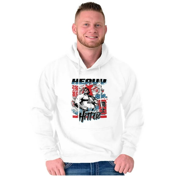 Street Fighter E Honda Heavy Hitter Hoodie Sweatshirt Women Men Brisco Brands S