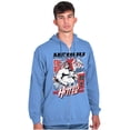 thumbnail image 1 of Street Fighter E Honda Heavy Hitter Zip Up Hoodie Men's Women's Brisco Brands X, 1 of 6