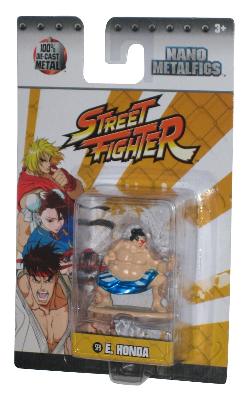 Street Fighter E. Honda Nano Metalfigs 1.5 Inch Diecast Jada