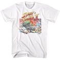thumbnail image 1 of Street Fighter Faded Sf2 White Adult T-Shirt 5Xl, 1 of 2