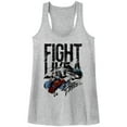 thumbnail image 1 of Street Fighter Fight Like A Gray Women's Racerback Tank Top, 1 of 2