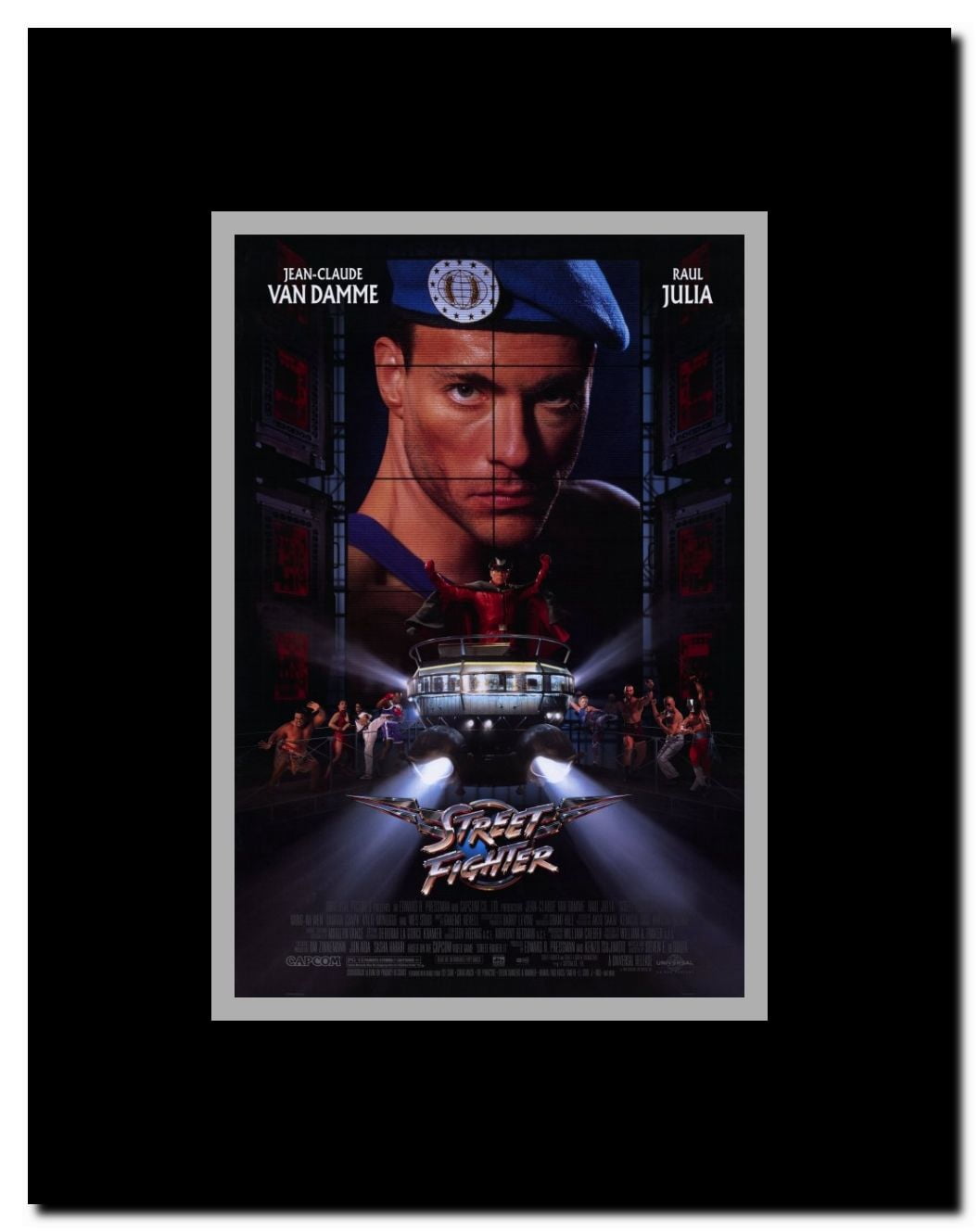 Street Fighter Framed Movie Poster