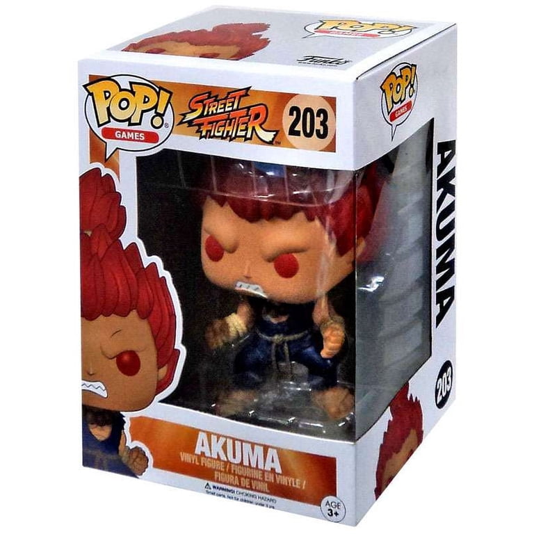 Street Fighter Funko POP! Games Akuma Vinyl Figure - Walmart.com