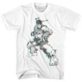 thumbnail image 1 of Street Fighter Glitch Fighter White Adult T-Shirt 6Xl, 1 of 2