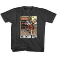 thumbnail image 1 of Street Fighter Grow Up Black Heather Youth T-Shirt, 1 of 2