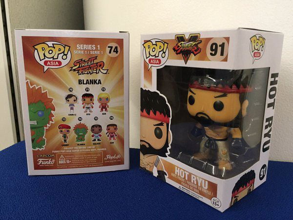 Street Fighter Hot Ryu POP! Vinyl Figure - Walmart.com