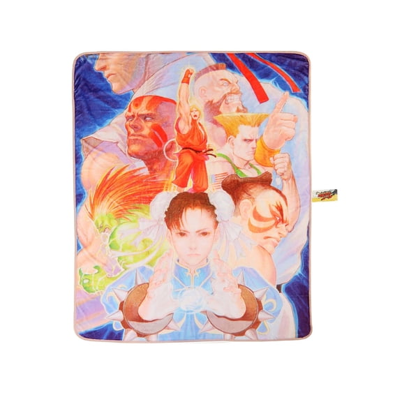Street Fighter Hyper Fighting 60X48 Throw Blanket