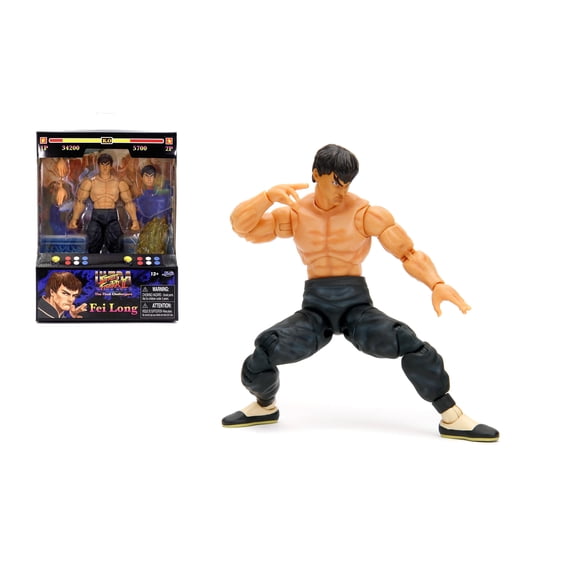 Street Fighter II 6" Fei Long Action Figure