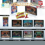 Street Fighter II Game Scene Acrylic Stand Gachapon 1 Random