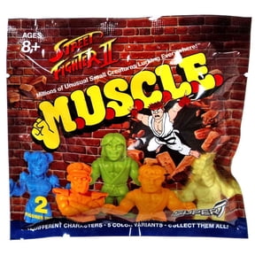 Street Fighter II M.U.S.C.L.E. Mini-Figure Wave 1 | Random 2-Pack