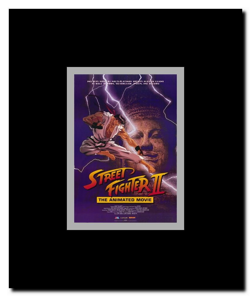 Street Fighter II Movie Framed Movie Poster