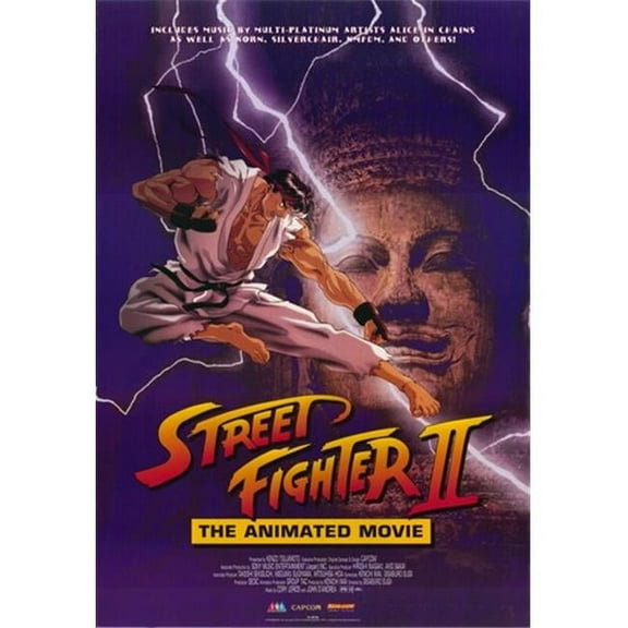 Street Fighter II Movie Poster - 11 x 17 in.