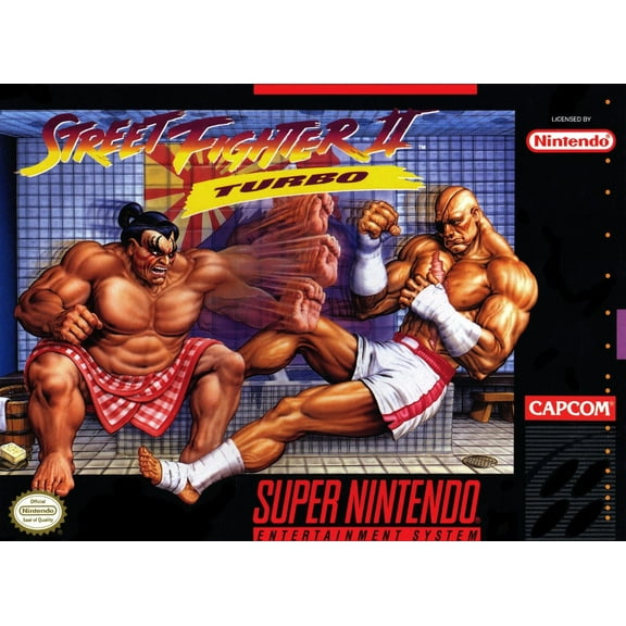 Restored Street Fighter II Turbo | Nintendo SNES