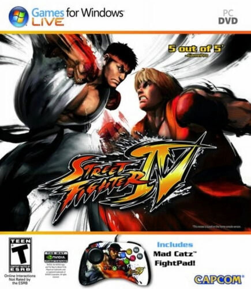 Street Fighter IV - Controller Faceplates and Console Skinz (PS3