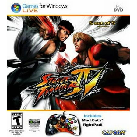 Street Fighter IV with Mad Catz Controller - PC Games
