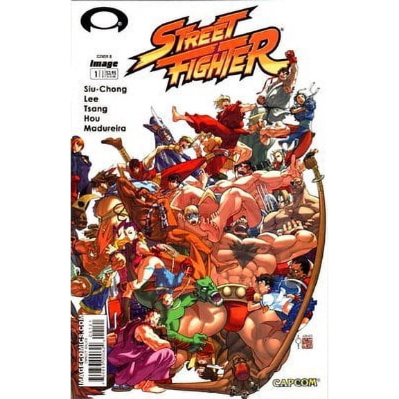 Street Fighter (Image) #1B VF ; Image Comic Book
