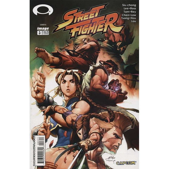 Street Fighter (Image) #3A VF ; Image Comic Book