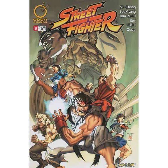 Street Fighter (Image) #8B VF ; Udon Comic Book