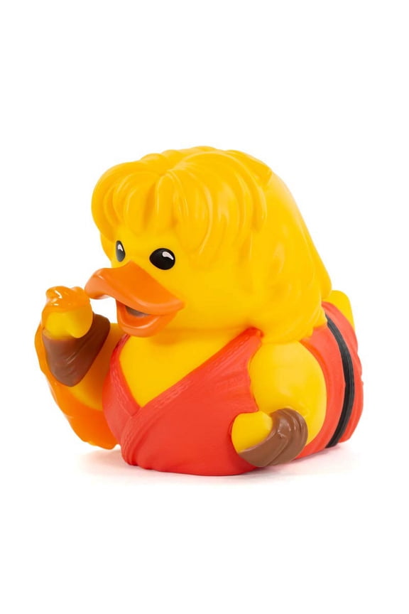 Street Fighter Ken Tubbz Collectable Duck Officially Licensed Collectable Cosplay Duck Unique Collectable Street Fighter Ken Rubber Duck Street Fighter Collectable Rubber Duck