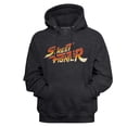 thumbnail image 1 of Street Fighter Logo Charcoal Heather Adult Hoodie Sweatshirt, 1 of 2