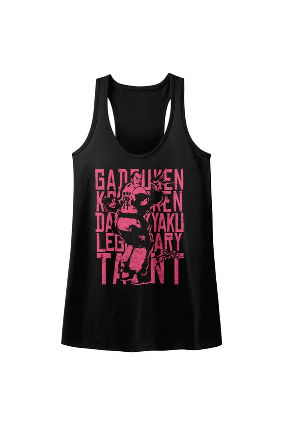 Street Fighter Low Tier Bro Tier Women's Racerback Tank Top