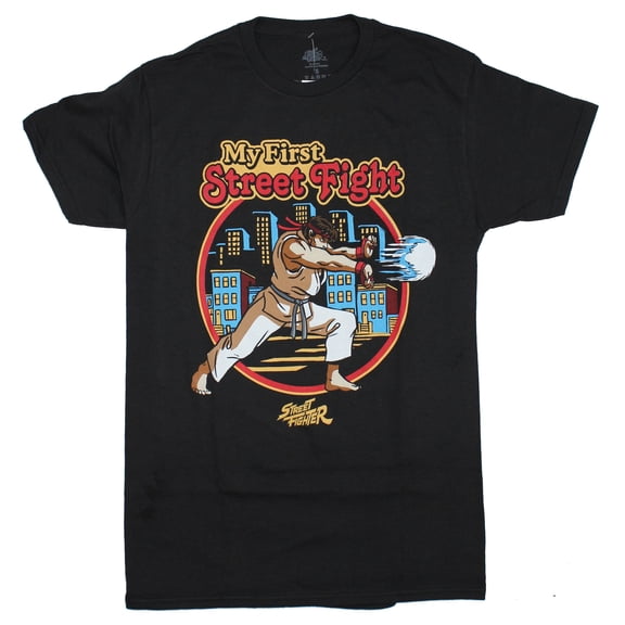 Street Fighter Men's My First Street Fight T-Shirt 3XL