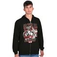 thumbnail image 1 of Street Fighter Natural Born Legend Unisex Plus Size Zip Hoodie Brisco Brands 5X, 1 of 5