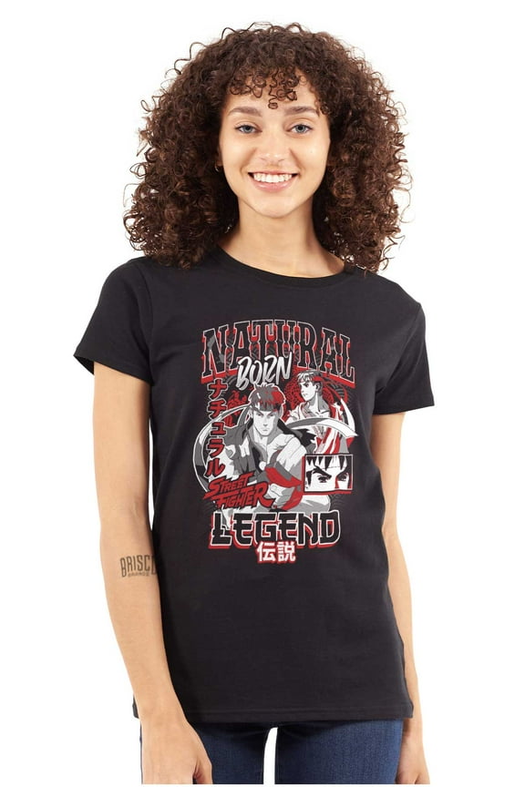 Natural Born Legend Women's T Shirt Ladies Tee Brisco Brands S