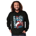 thumbnail image 1 of Street Fighter Protect Ya Neck Unisex Plus Size Hoodie Brisco Brands 5X, 1 of 5