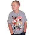thumbnail image 1 of Street Fighter Rise and Grind Ryu Boys Kids T Shirt Tees Tops Teen Brisco Brands M, 1 of 6