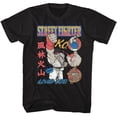 thumbnail image 1 of Street Fighter Round One Comic Black Adult T-Shirt Xl, 1 of 2