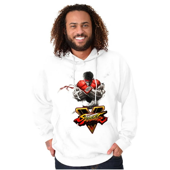 Street Fighter Ryu 90s Video Gamer Hoodie Sweatshirt Women Men Brisco Brands M