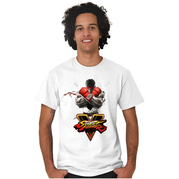 Street Fighter Ryu 90s Video Gamer Men's Graphic T Shirt Tees Brisco Brands M