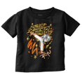 thumbnail image 1 of Street Fighter Ryu Graffiti Marker Toddler Kids Crew Neck Graphic T-Shirt Brisco Brands 6M, 1 of 5