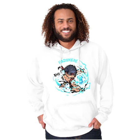 Street Fighter Ryu Hadoken 90s Gamer Hoodie Sweatshirt Women Men Brisco Brands X