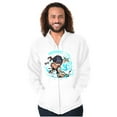 thumbnail image 1 of Street Fighter Ryu Hadoken 90s Gamer Zip Up Hoodie Men's Women's Brisco Brands M, 1 of 6
