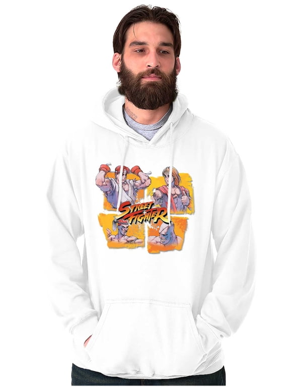 Street Fighter Ryu Ken Sagat Adon Hoodie Sweatshirt Women Men Brisco Brands S