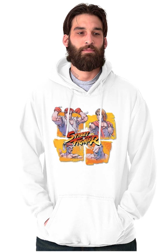 Street Fighter Ryu Ken Sagat Adon Hoodie Sweatshirt Women Men Brisco Brands S