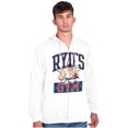 thumbnail image 1 of Street Fighter Ryu's Gym Workout Zip Hoodie Sweatshirt Men Brisco Brands S, 1 of 6
