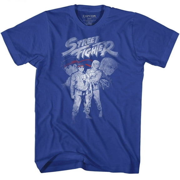 Street Fighter Sfk&R Royal Adult T-Shirt