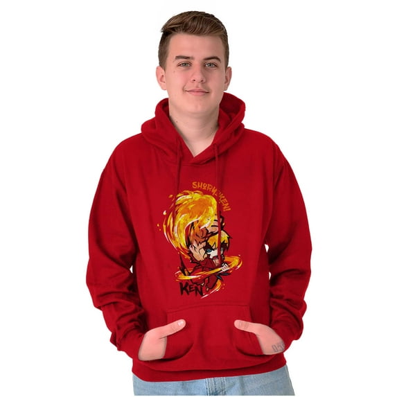 Street Fighter Shoryuken Ken Vintage Hoodie Sweatshirt Women Men Brisco Brands M