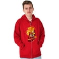 thumbnail image 1 of Street Fighter Shoryuken Ken Vintage Zip Up Hoodie Men's Women's Brisco Brands X, 1 of 6